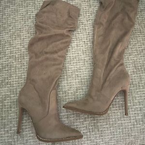 Mix 6 Stretch microsuede boots. Size 7 medium